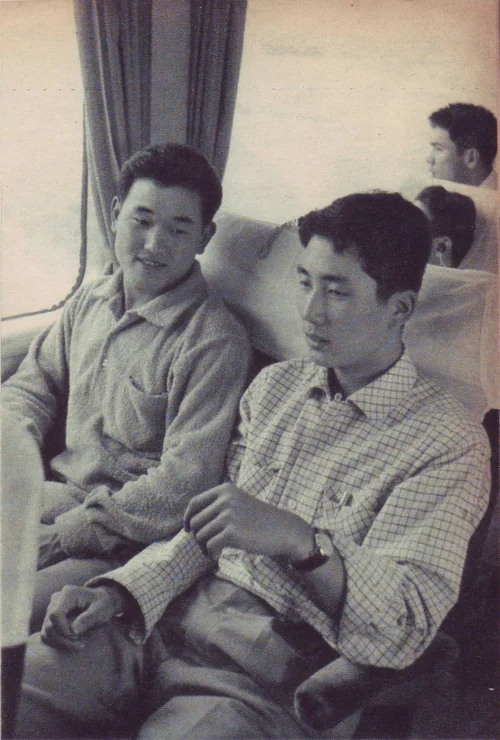 1959年19歳の板東英二と河村保彦