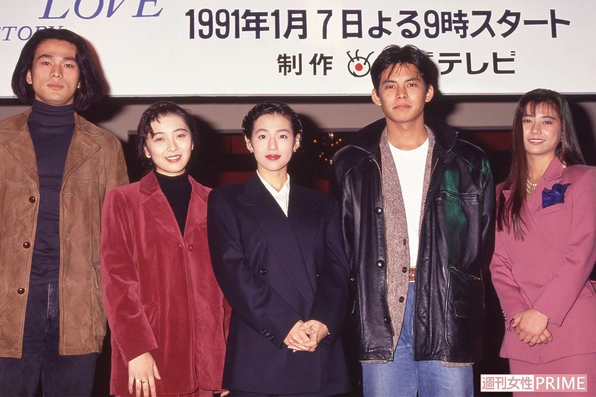 22歳で『東京ラブストーリー』制作発表に出席した有森也実