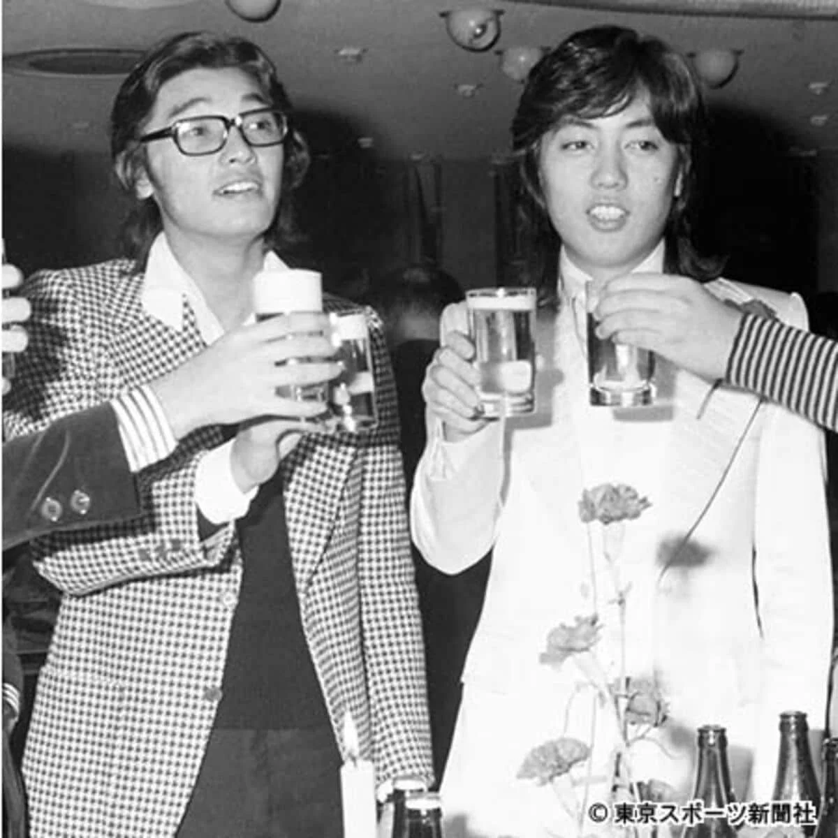 10代後半の萩原健一と沢田研二