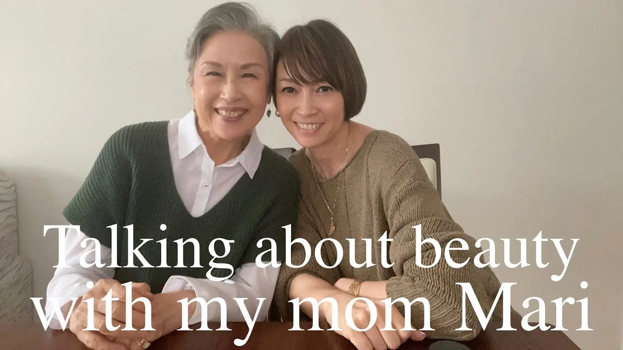 辺見えみりと母の辺見マリの美容対談
