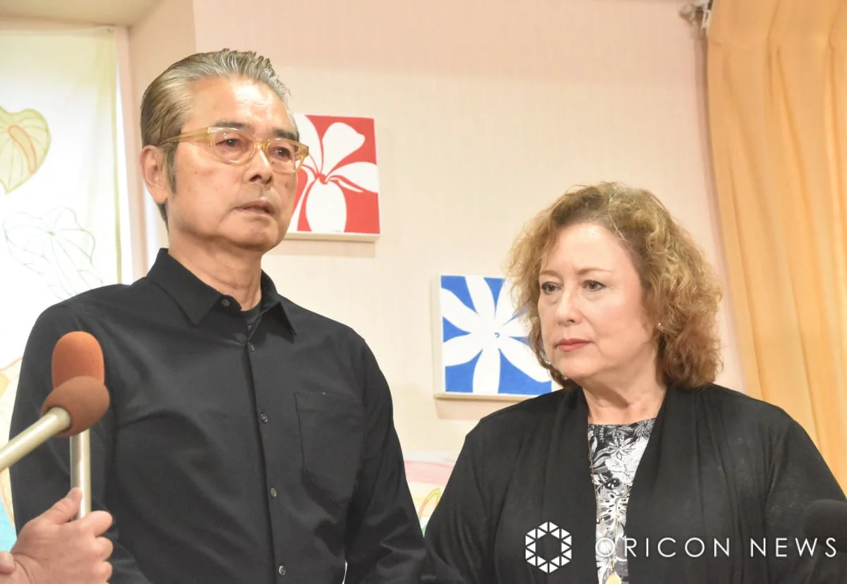 2024年に取材を受けた勝野洋夫妻