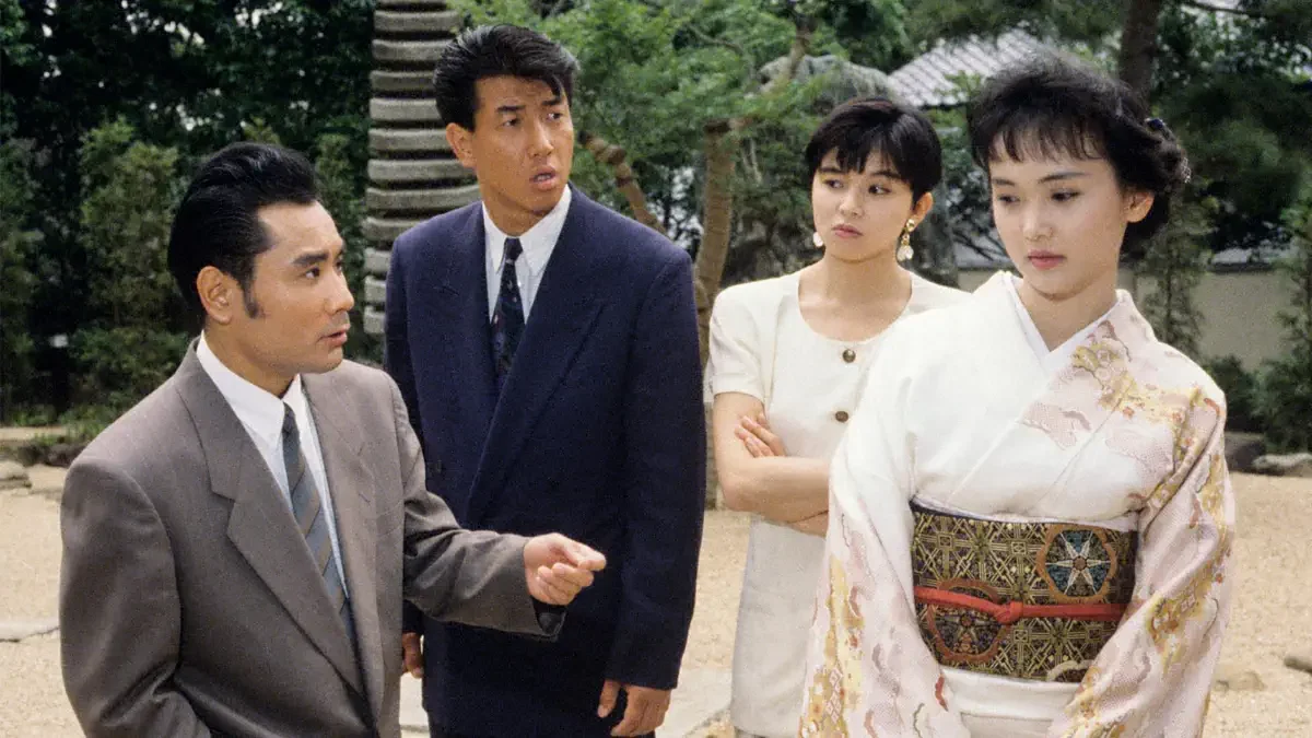 27歳の南果歩 ドラマ『結婚したい男たち』の着物姿