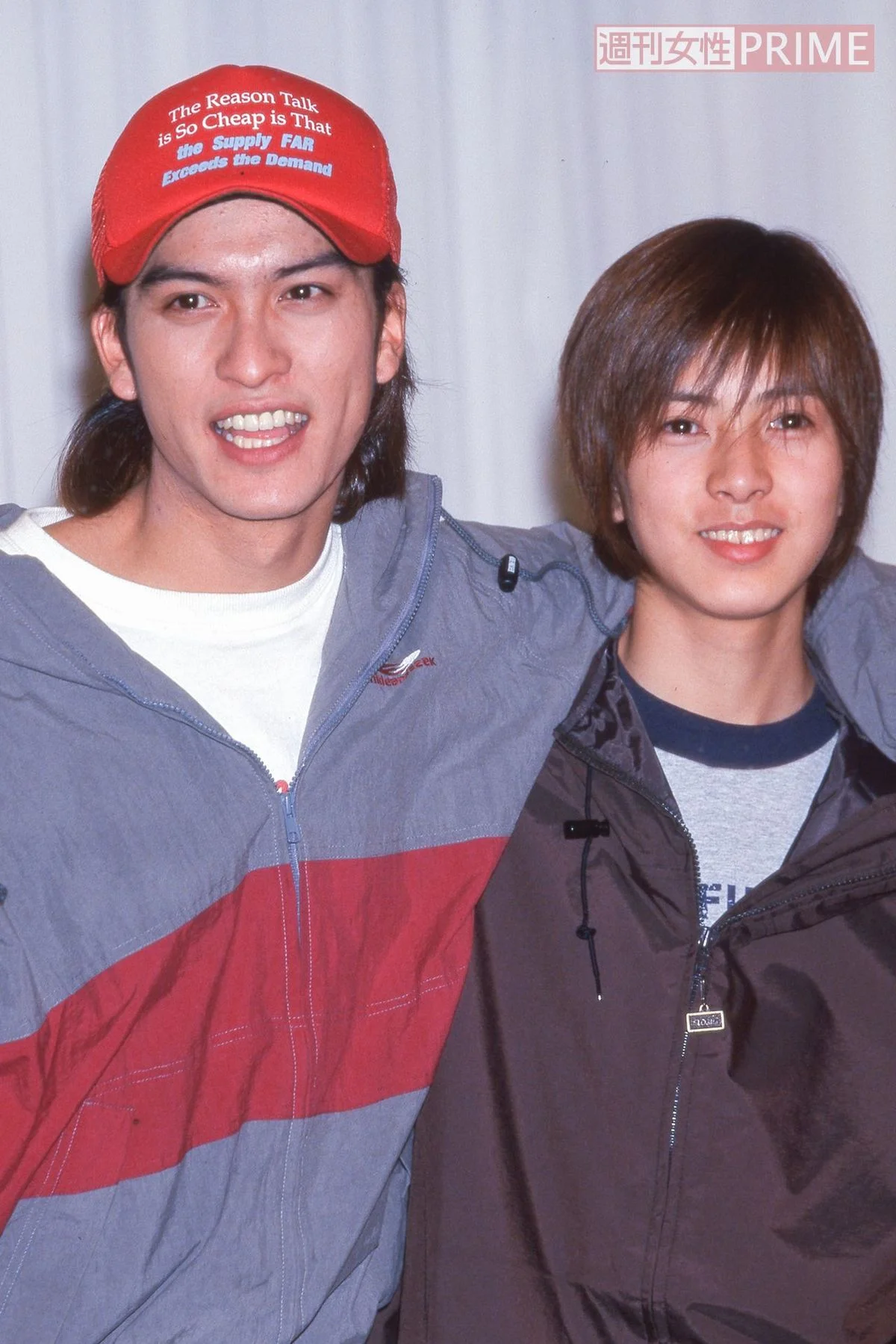 長瀬智也のジャニーズJr.時代の2ショット
