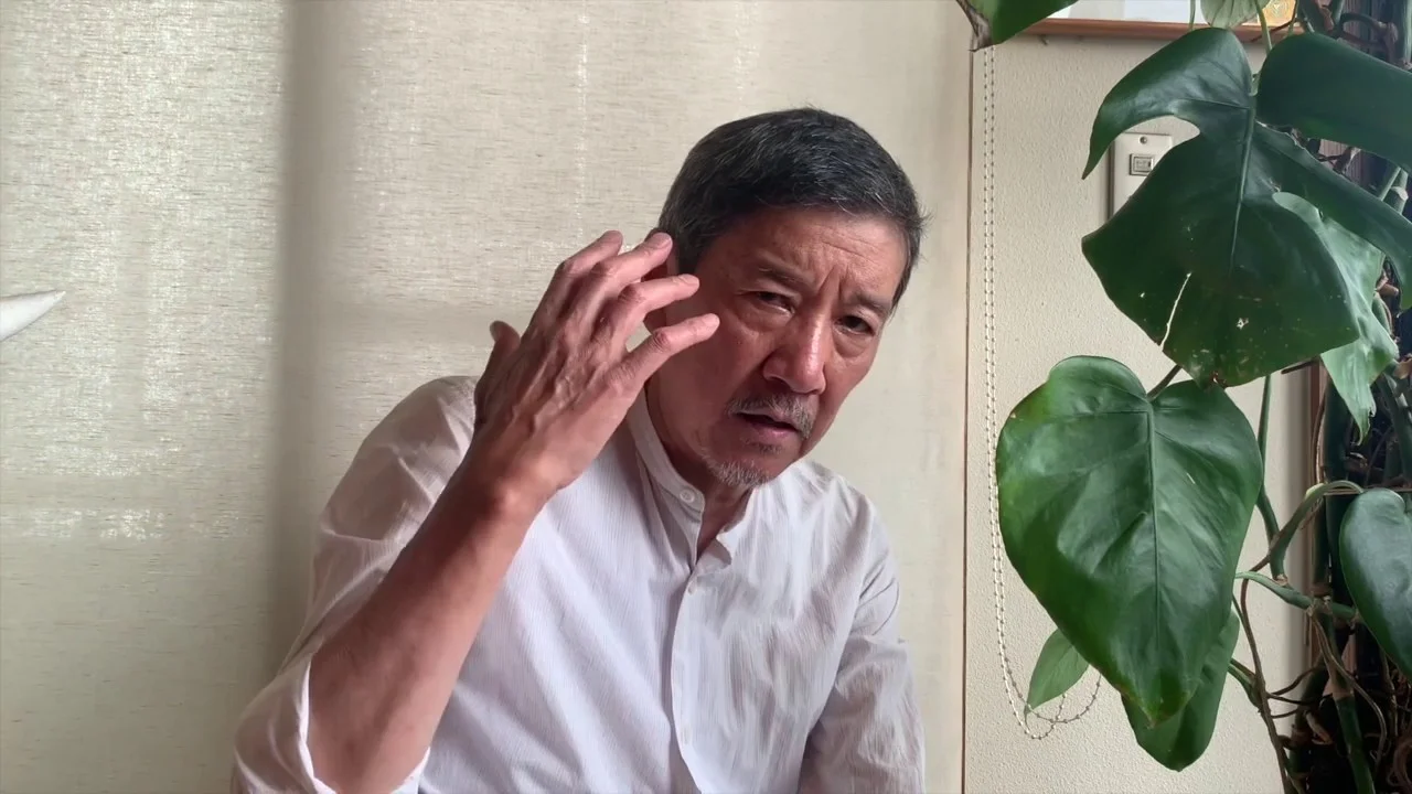 応援メッセージを送る奥田瑛二