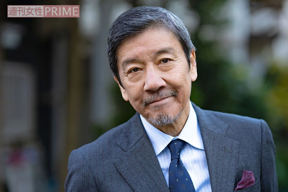 奥田瑛二の60代のダンディなポートレート