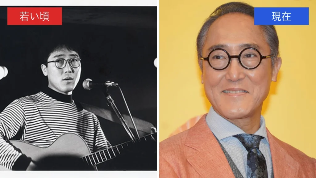 佐野史郎の若い頃と現在を比較した画像