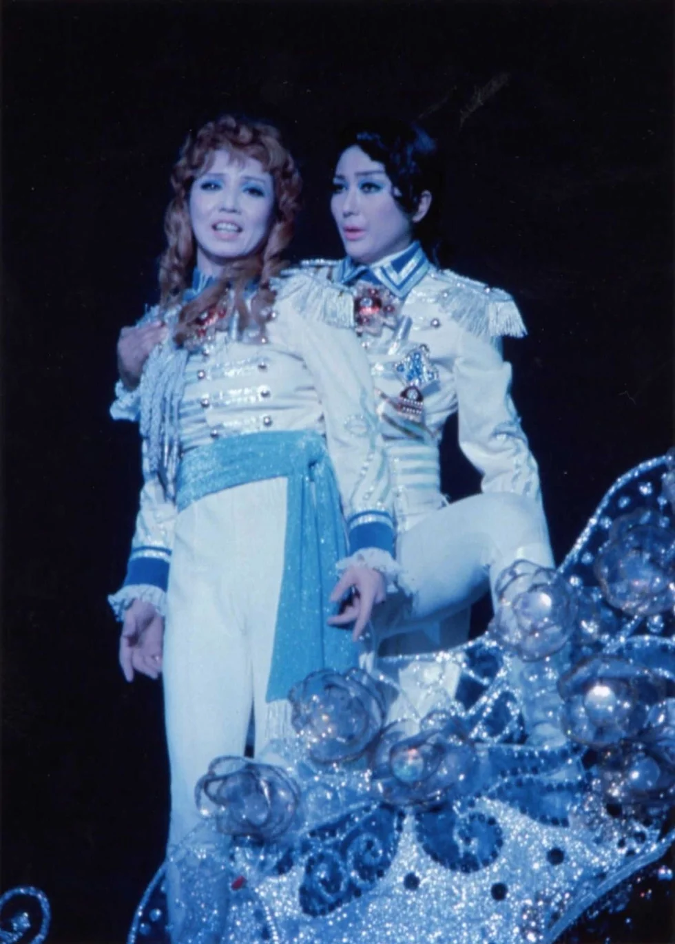 1975年ベルサイユのばらでオスカルを演じる安奈淳