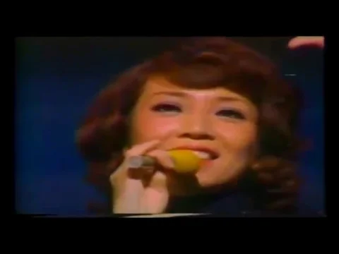 1978年の歌番組に出演する安奈淳