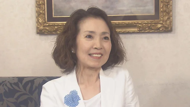2014年の宝塚歌劇100周年記念番組に出演した安奈淳