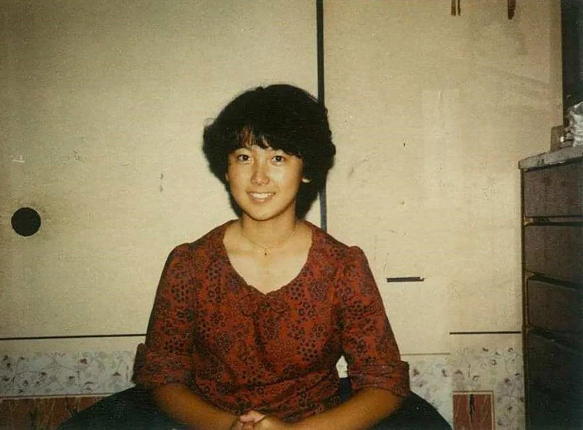 東ちづるの中学3年生ごろの写真