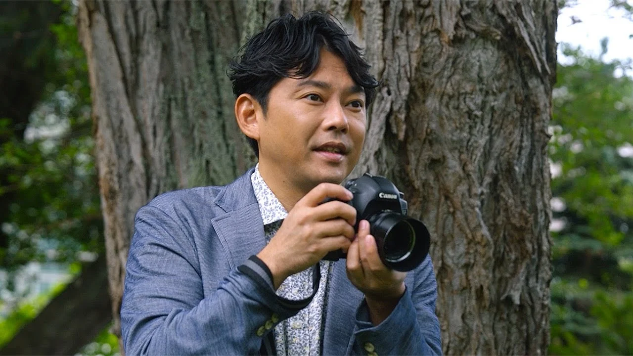 映画月のこおりで写真家を演じる今井翼
