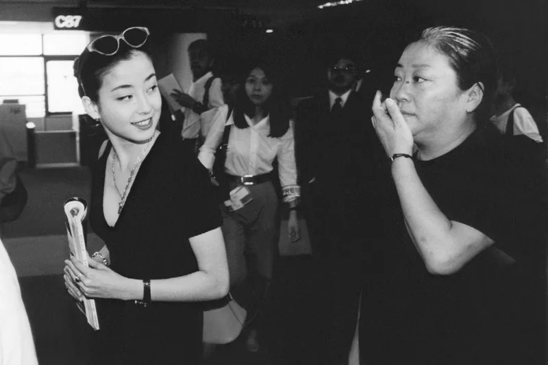 21歳の宮沢りえと母の宮沢光子 1994年