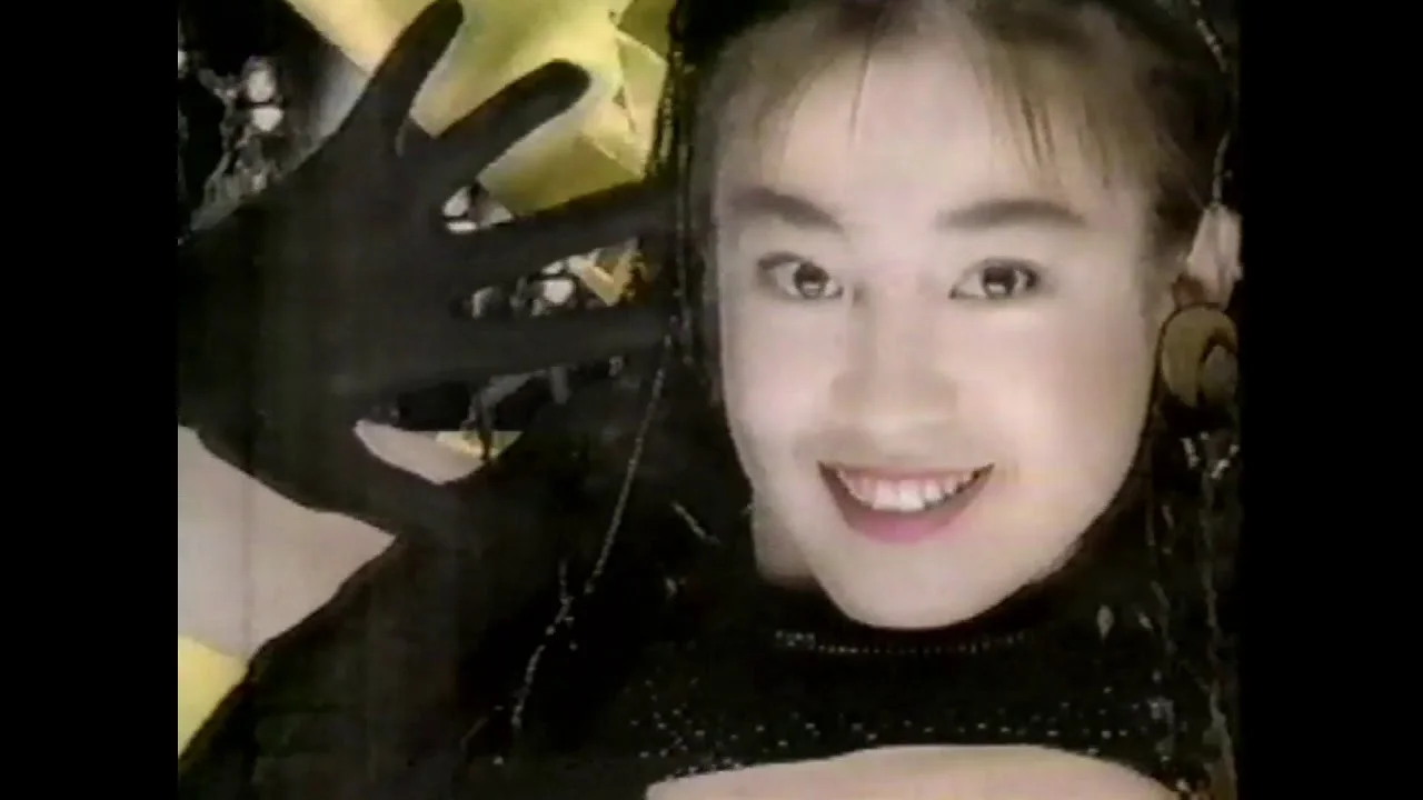 15歳ごろの宮沢りえ 1988年マクセルCM