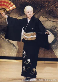 劇団新派公式に掲載された水谷八重子の舞台『京舞』出演写真