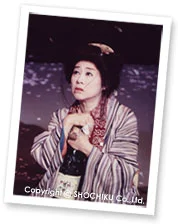 1995年、56歳の二代目水谷八重子襲名公演『佃の渡し』