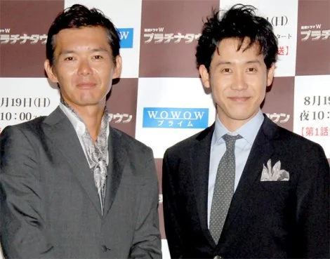 2012年『プラチナタウン』完成披露時の39歳の大泉洋