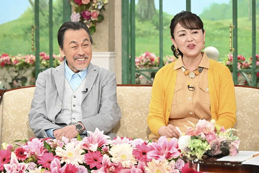 佐藤B作と妻のあめくみちこ