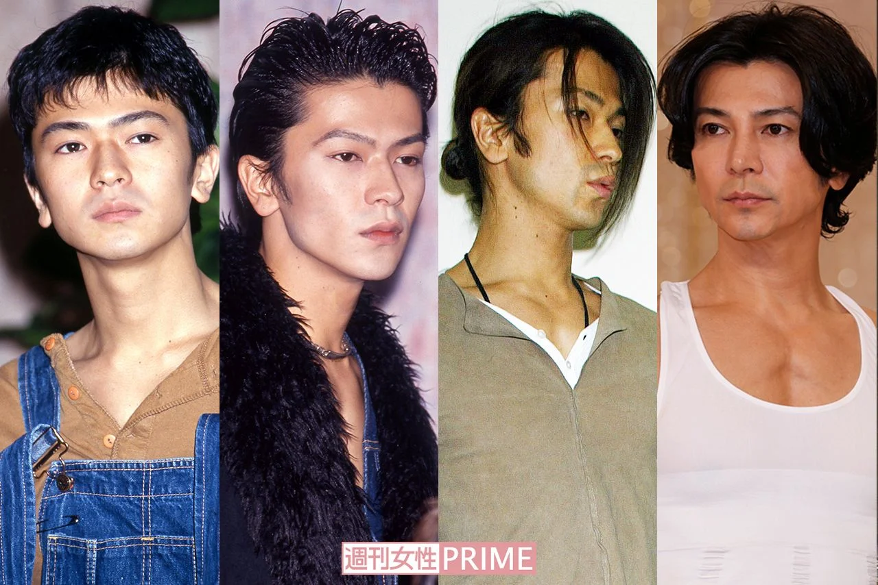 10代から現在までの武田真治の変化