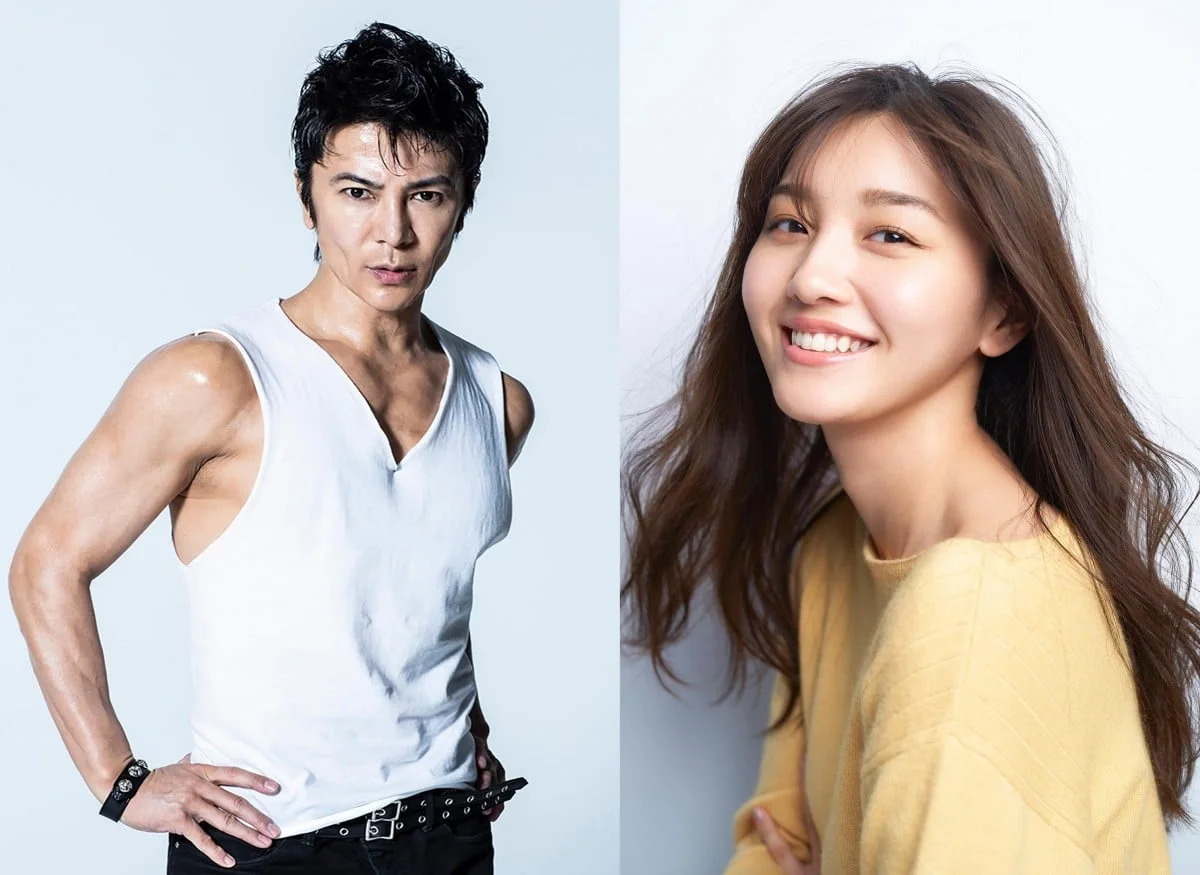武田真治と妻の静まなみ