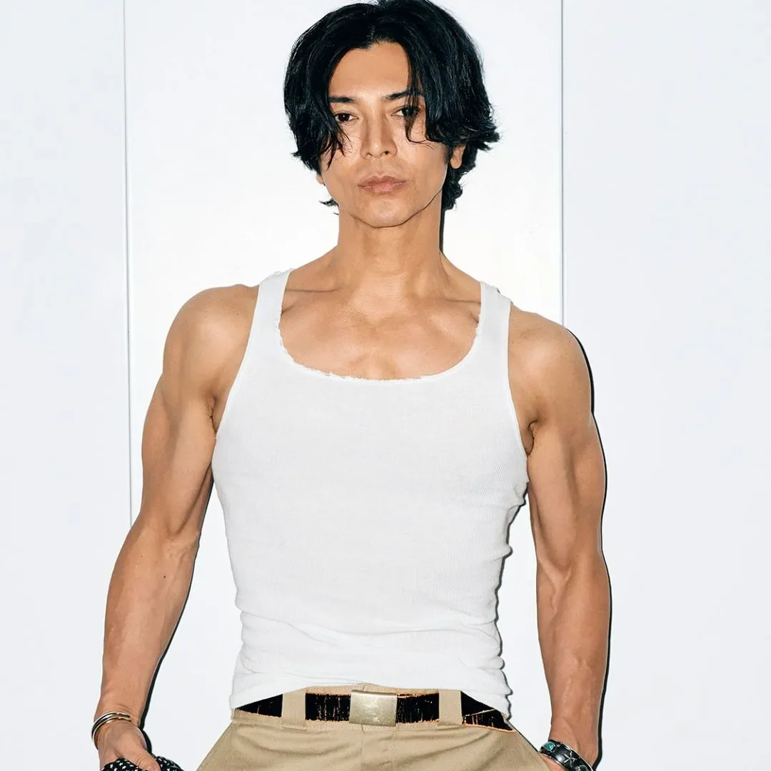 2025年に撮影された52歳の武田真治