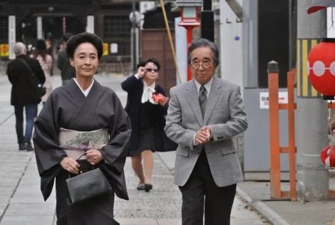 2018年『赤い霊柩車37』出演時の57歳の山村紅葉と大村崑