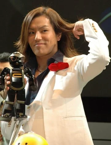 2008年のイベントに登場した狩野英孝さん(26歳)