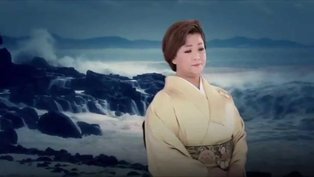 54歳頃に能登みれんを歌う松原のぶえ