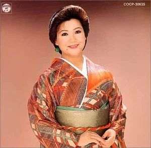 38歳の頃のほおずきの作品画像に写る松原のぶえ
