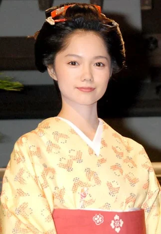 2007年9月撮影の篤姫姿の宮崎あおい