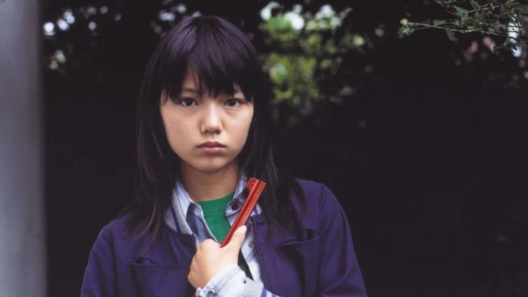 2004年『ラブドガン』小諸観幸役の宮崎あおい