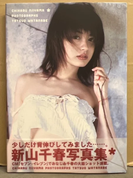 17歳頃の新山千春の写真集表紙
