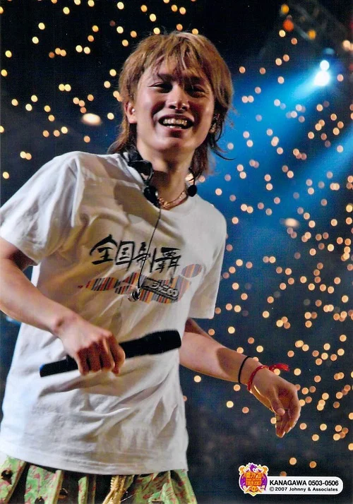 2007年ステージ上の安田章大