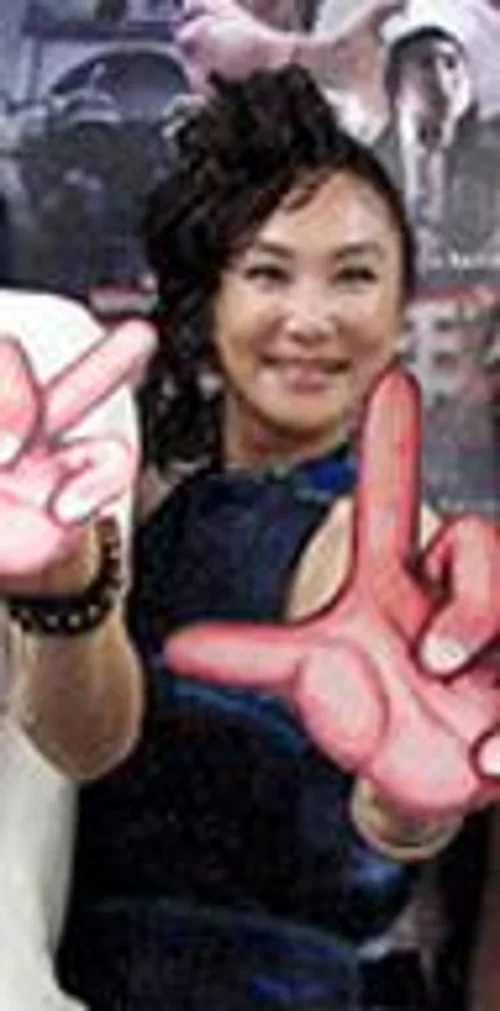 2008年8月2日 赤んぼ少女初日舞台挨拶の浅野温子 47歳