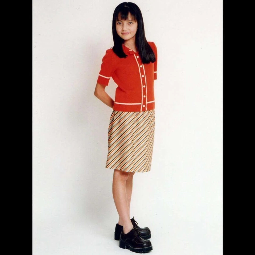 1998年のデビュー当時、14歳のベッキー