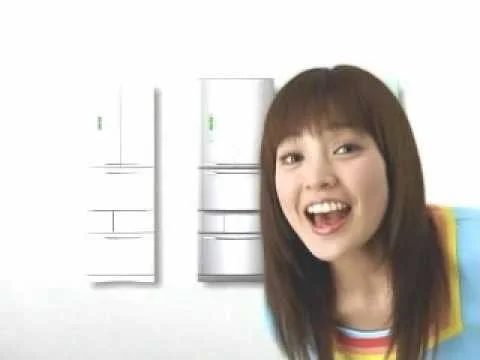 国仲涼子 2003年23〜24歳 東芝とカルビーのCMで見せた笑顔(23歳〜26歳)