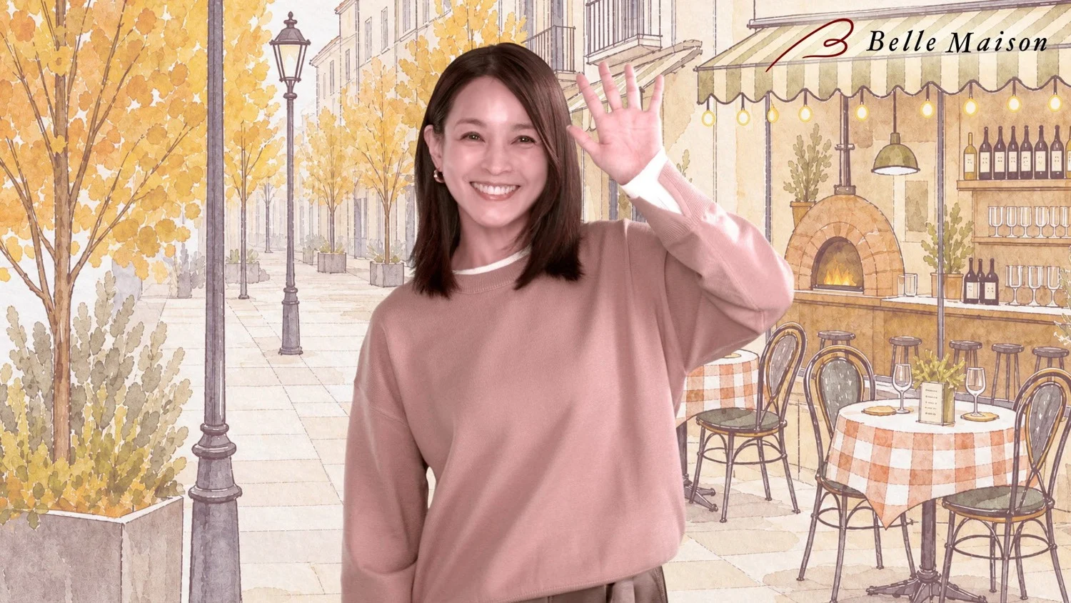 国仲涼子 2026年47歳 ブラッサムとベルメゾン新CMで活躍(47歳)