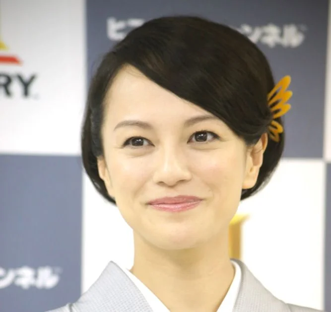 2013年の着物イベントに登場した牧瀬里穂