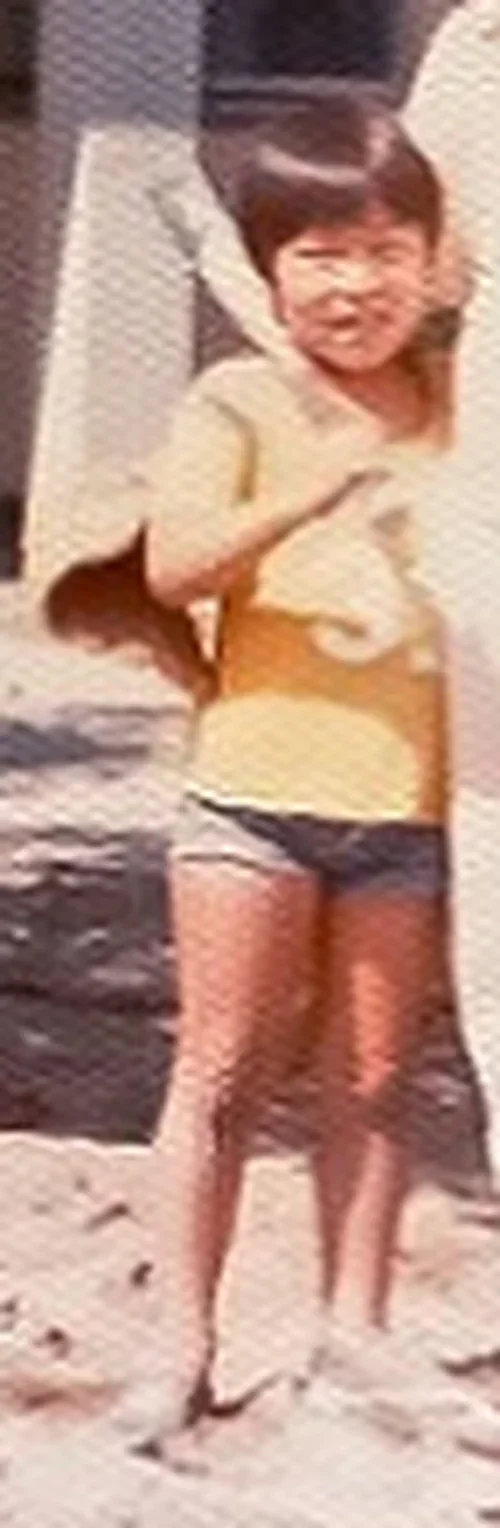 1979年8月撮影の松井秀喜 当時5歳 能美市公開写真の本人部分