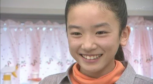 NHK教育「時々迷々 お姉ちゃんとよばないで」2011年の永野芽郁の笑顔