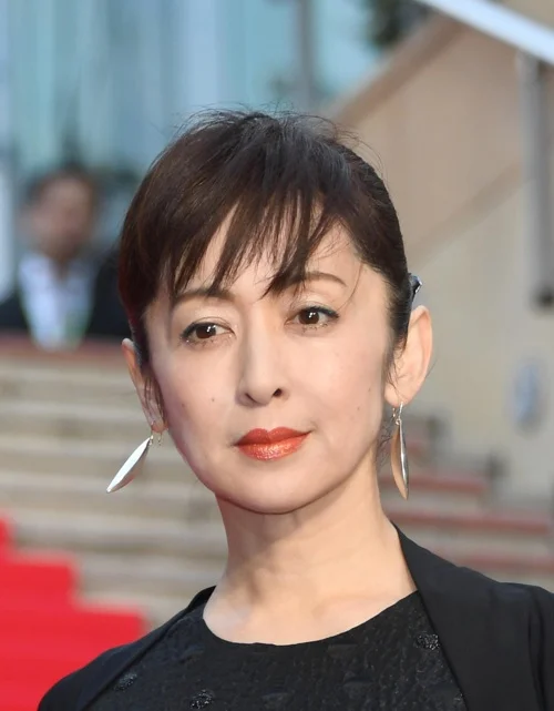 斉藤由貴 2018年4月12日・51歳 ミスシャーロック完成披露試写会
