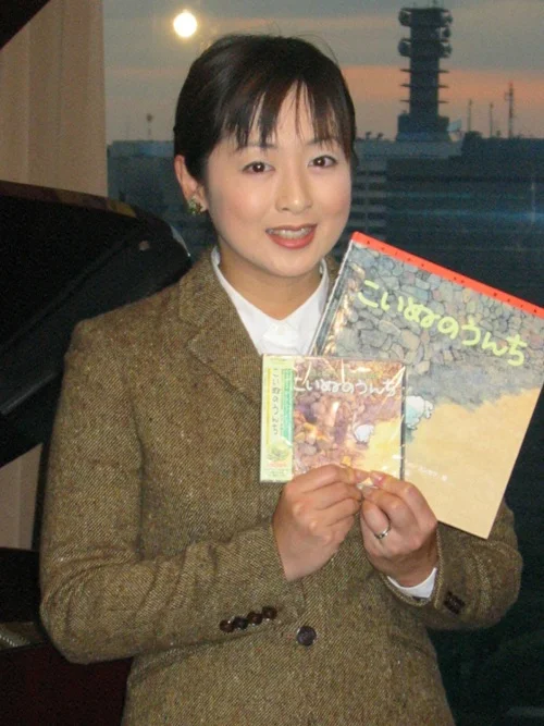 斉藤由貴 2002年11月・36歳 こいぬのうんちCD朗読発表