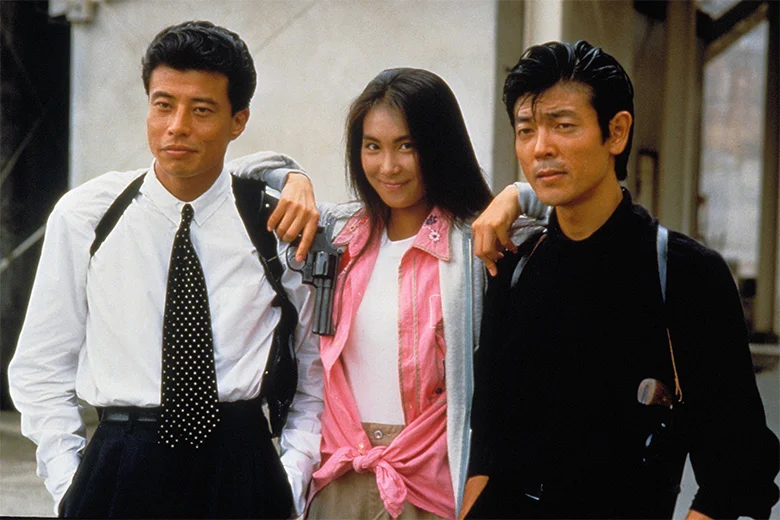 1988年『もっとあぶない刑事』黒いシャツの柴田恭兵