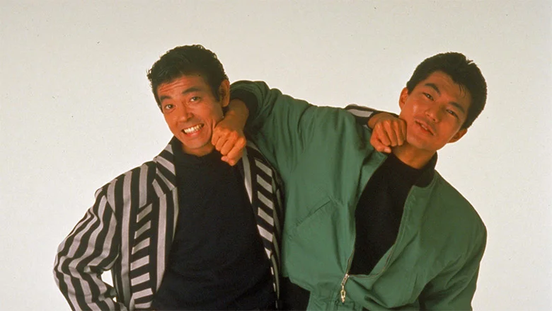 1989年『勝手にしやがれヘイ！ブラザー』左側の柴田恭兵