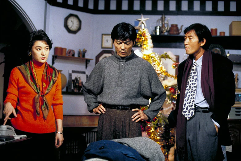 1993年『大人のキス』灰色のシャツの柴田恭兵