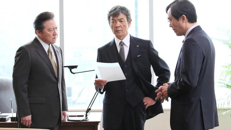 2013年『レディ・ジョーカー』中央の柴田恭兵
