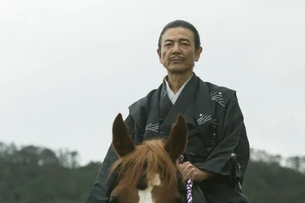 2014年『軍師官兵衛』馬上の柴田恭兵
