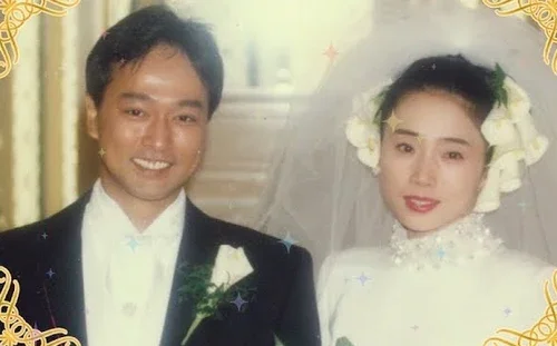 1995年の結婚式で撮影された太川陽介と藤吉久美子 本人公式動画で公開された写真 太川36歳